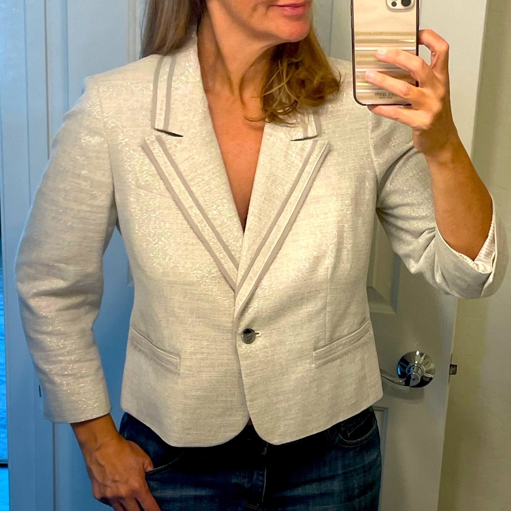 Ann Taylor Loft blazer jacket size 14